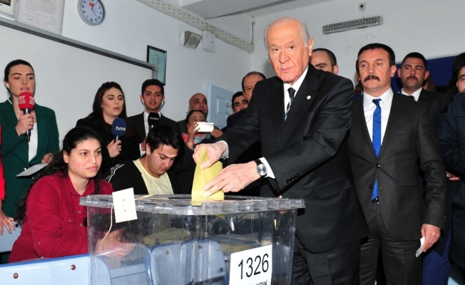 Bahçeli: "Cumhur İttifakı’na oy verdim"