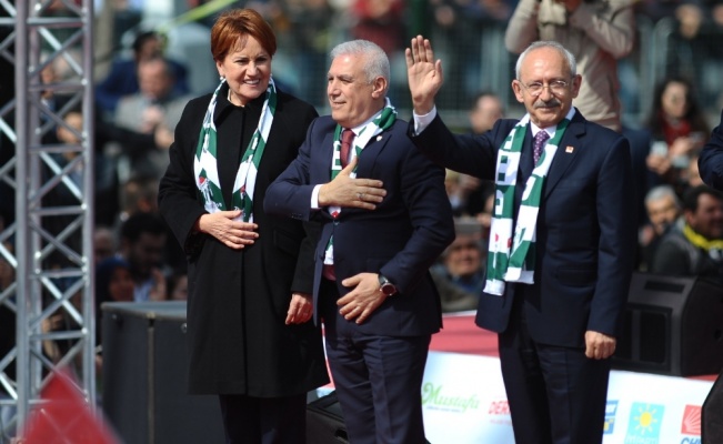 Bursa’da Kılıçdaroğlu ve Akşener’den ortak miting