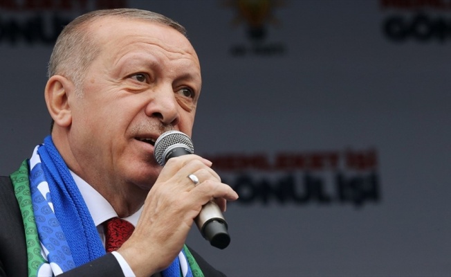Cumhurbaşkanı Erdoğan: İstiyorum ki çok daha yüksek oy oranıyla seçimlerden çıkmış olalım