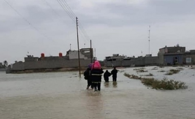 Irak’ın Basra kentinde sel felaketi: 1 ölü