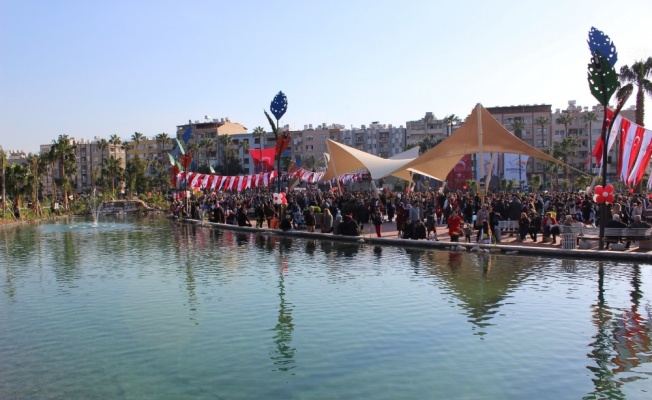 İskenderun Millet Parkı hizmete açıldı