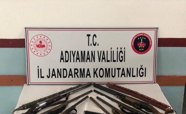 Jandarmadan silah üretim ve tamiri yapılan eve operasyon