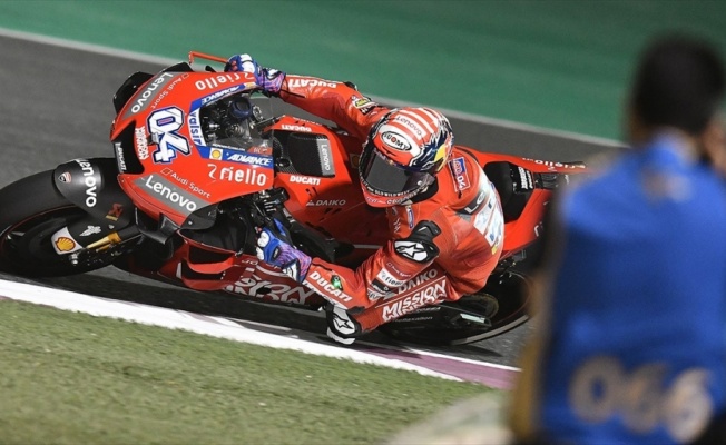 MotoGP'de sezonun ilk yarışı Dovizioso'nun