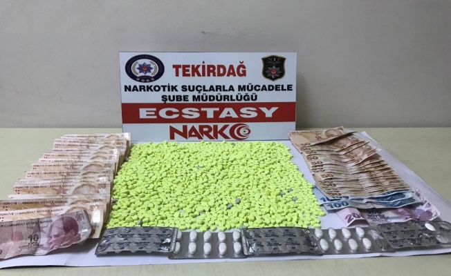 Tekirdağ’da zehir tacirlerine şok baskın