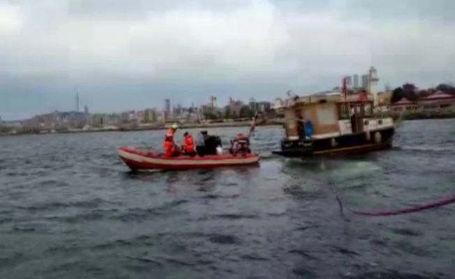 Teknede mahsur kalan 6 kişi böyle kurtarıldı