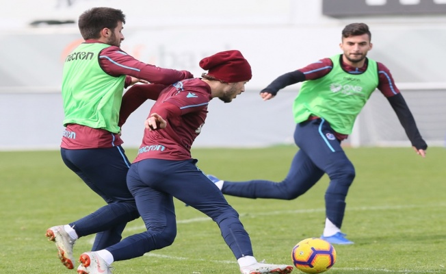 Trabzonspor Kasımpaşa maçı hazırlıklarını sürdürdü