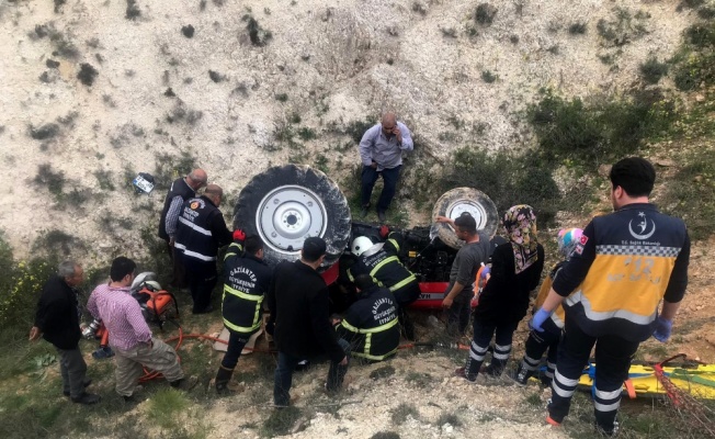 Traktörün altından 36 saat sonra çıktı