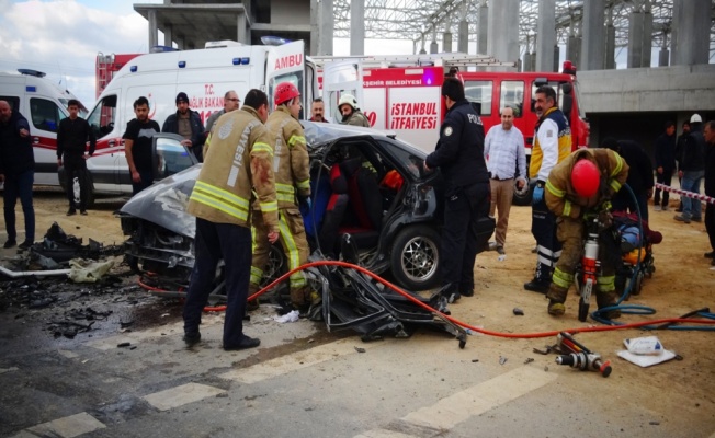 Tuzla’da feci kaza: 1 ölü, 5 yaralı