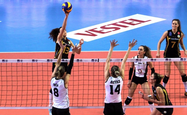 Vakıfbank Beşiktaş’a set vermedi