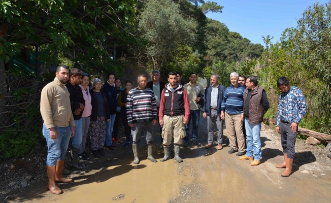 Antik kentte yol çilesi