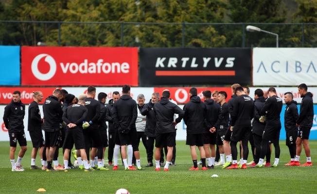 Beşiktaş, M. Başakşehir maçı hazırlıklarını sürdürüyor