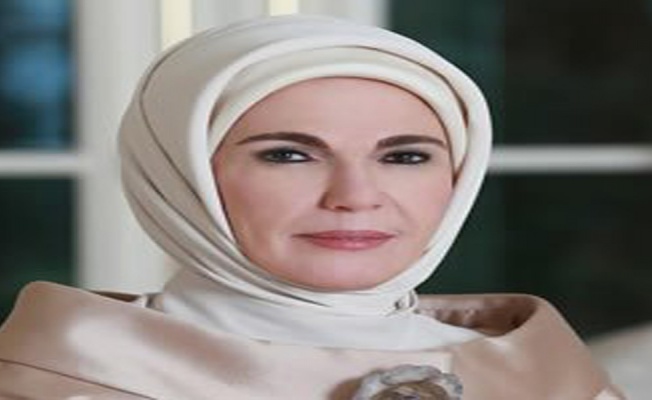 Emine Erdoğan Dünya Ekonomik Forumu’nda konuştu