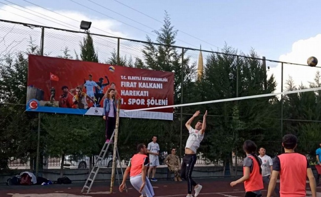 Fırat Kalkanı Harekatı Spor şöleni başladı