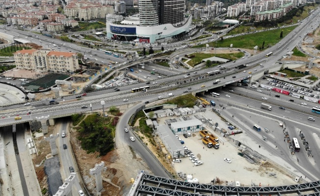 İstanbul trafiğini çözecek proje havadan görüntülendi