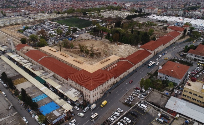 Rami Kışlası’ndaki son durum havadan görüntülendi