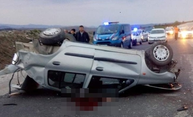 Samsun’da trafik kazası: 1 ölü, 3 yaralı