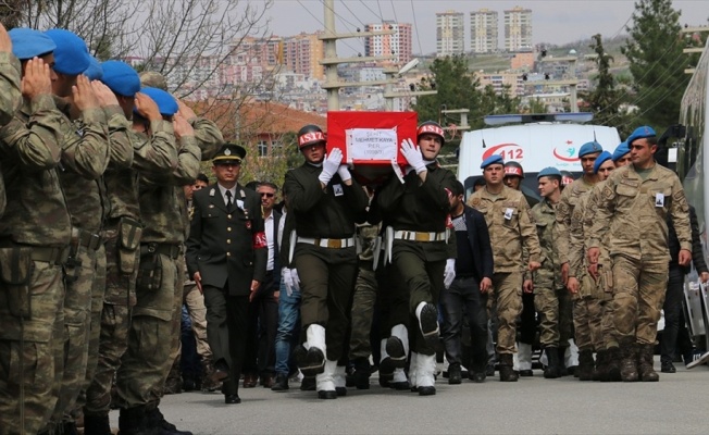 Şehit Piyade Er Kaya son yolculuğuna uğurlandı