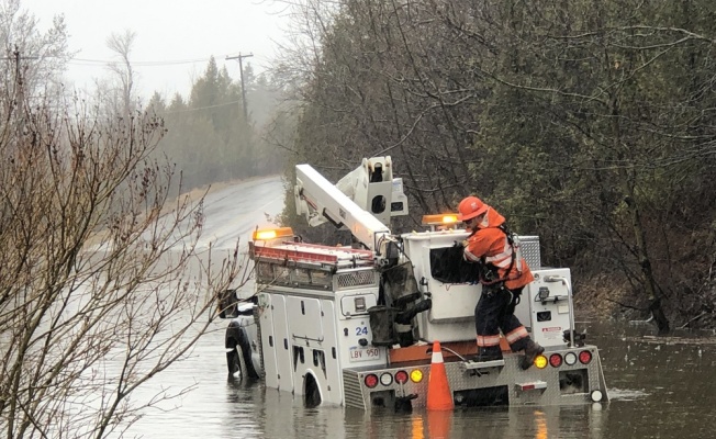 Şiddetli yağış ve fırtına Kanada’yı sular altında bıraktı