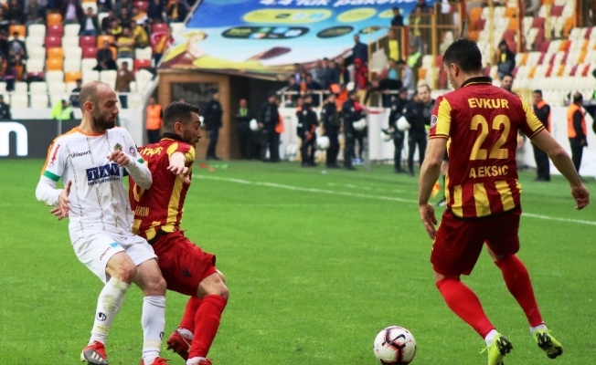 Süper Lig: E. Yeni Malatyaspor: 1 - Aytemiz Alanyaspor: 1 (Maç sonucu)
