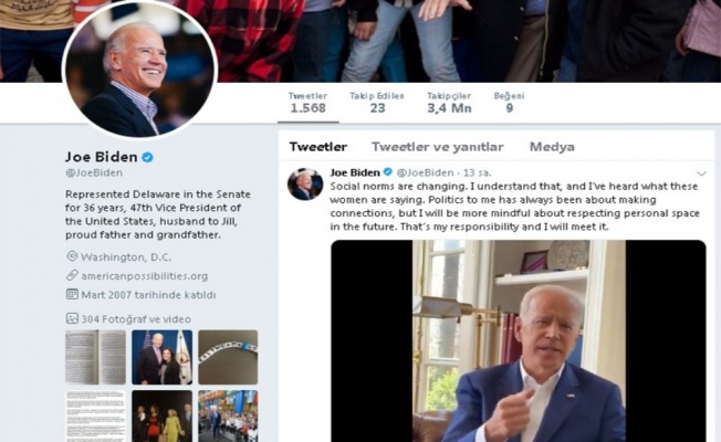 Tacizle suçlanan Joe Biden’dan açıklama