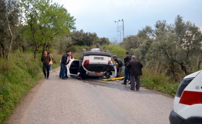 Takla atan araçta can pazarı