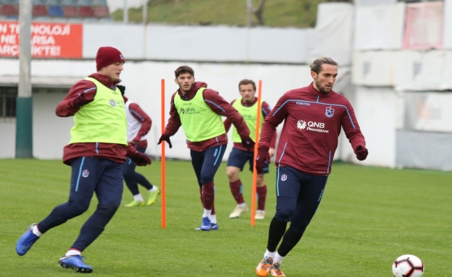 Trabzonspor, Antalyaspor maçı hazırlıklarını sürdürdü