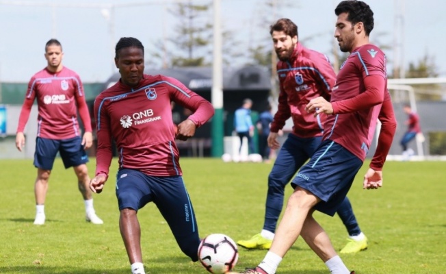 Trabzonspor, Bursaspor maçı hazırlıklarını tamamladı