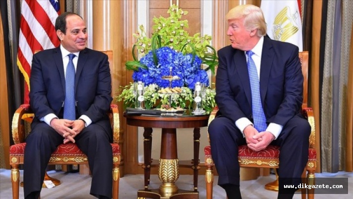 Trump, Sisi ile bir araya geldi