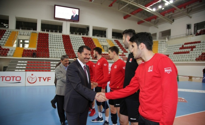 A Milli Erkek Voleybol Takımı Sivas’ta kampa girdi