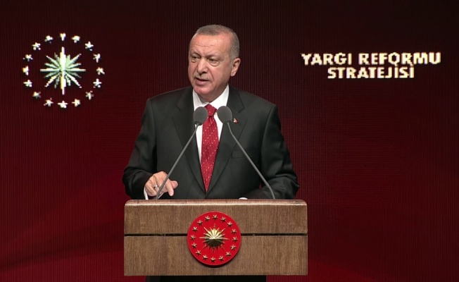 Cumhurbaşkanı Erdoğan, Yargı Reform Stratejisi Belgesi’ni açıkladı