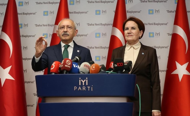 Kılıçdaroğlu, Akşener'i ziyaret etti