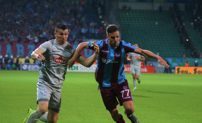 Trabzonspor galibiyetle bitirdi