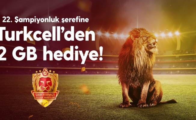 Turkcell’den Galatasaray taraftarlarına şampiyonluk sürprizi