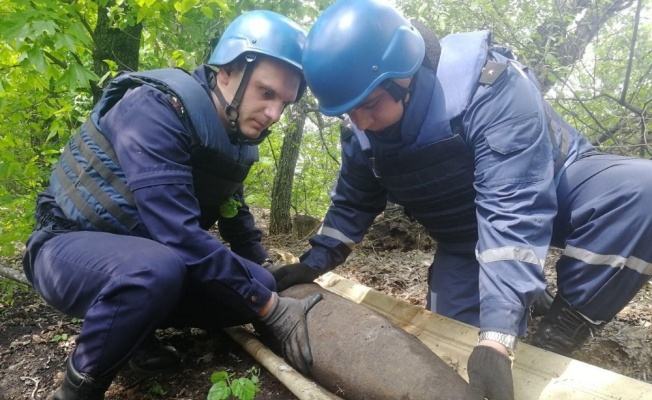 Ukrayna’da İkinci Dünya Savaşı’ndan kalma bomba bulundu