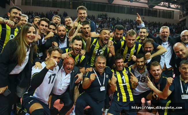 Voleybol Efeler Ligi'nde şampiyon Fenerbahçe