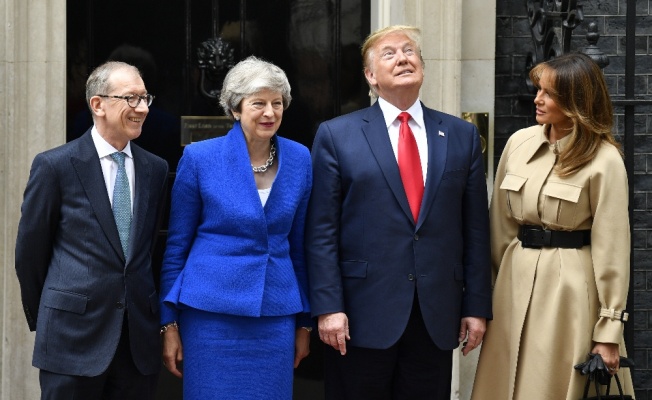 ABD Başkanı Trump Downing Street’te