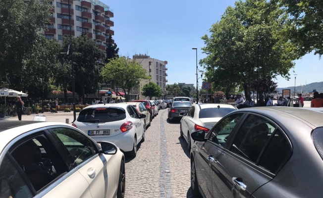 Çanakkale’de tatil dönüşü yoğunluğu