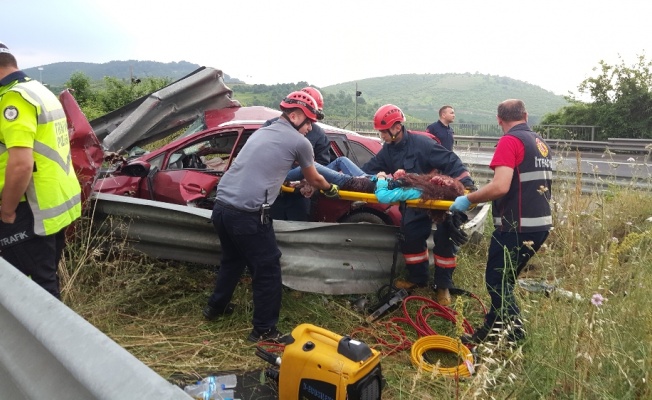 Düzce’de feci kaza: 2 ölü