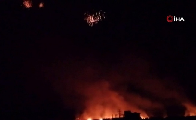 Esad rejimi sivillere ait tarlaları yakıyor