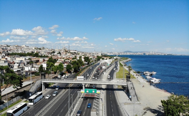 FSM’deki çalışma Avrasya Tüneli girişinde yoğunluk oluşturdu