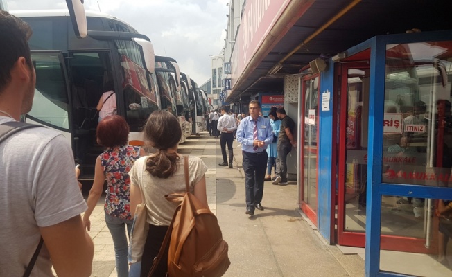 İstanbul 15 Temmuz Demokrasi Otogarı’nda seçim yoğunluğu