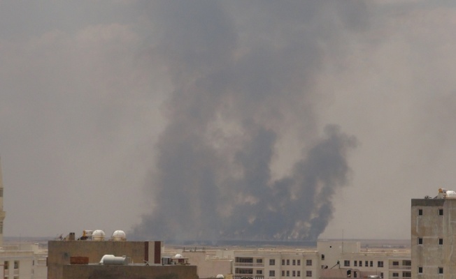 Kamışlı’daki yangın Nusaybin itfaiyesini alarma geçirdi