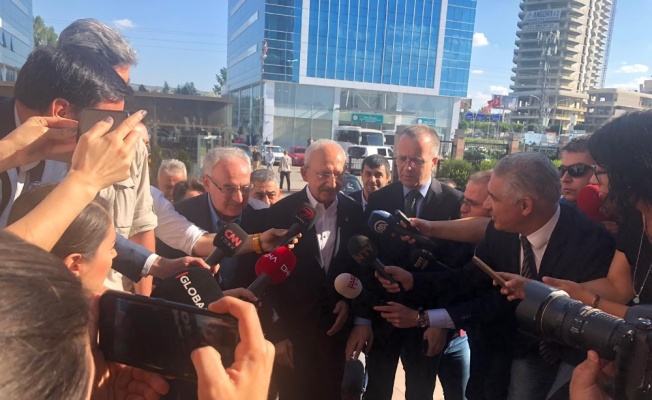 Kılıçdaroğlu CHP Genel Merkezi’ne geldi