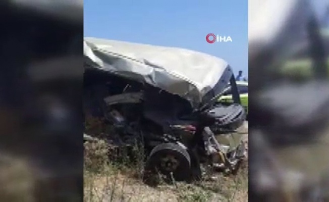 KKTC’de trafik kazası: 1 ölü, 5 yaralı