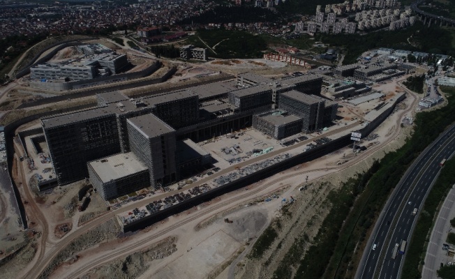 Kocaeli Şehir Hastanesi’nin yüzde 62’si tamamlandı