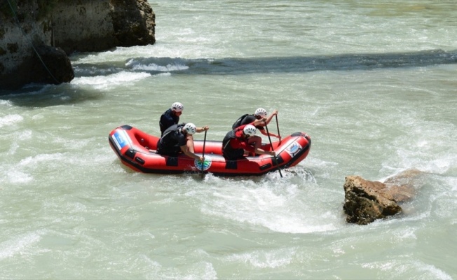 R4 Dünya Rafting Şampiyonası Tunceli'de başladı