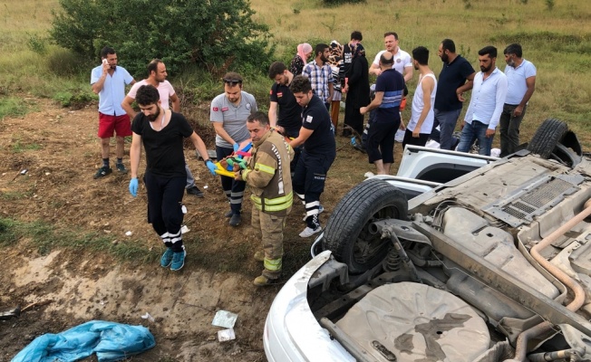 Şile’de feci kaza: 8 yaralı