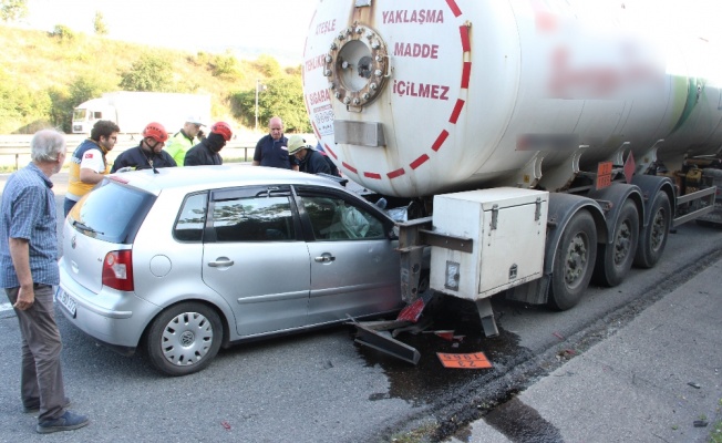 TEM Otoyolu’nda feci kaza: 1 ölü, 1 yaralı