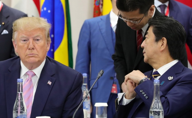 Trump ve Abe G20’de bir araya geldi