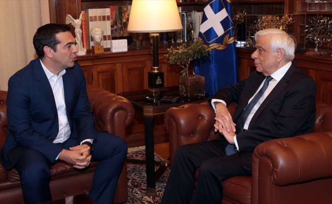 Yunanistan Başbakanı Çipras erken seçim talebini Pavlopoulos'a iletti